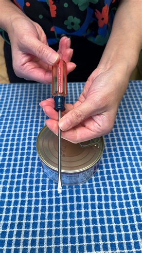 Open cans easily using a basic household tool. #easy #hacks #cookingtime #tools | Annie Lynn