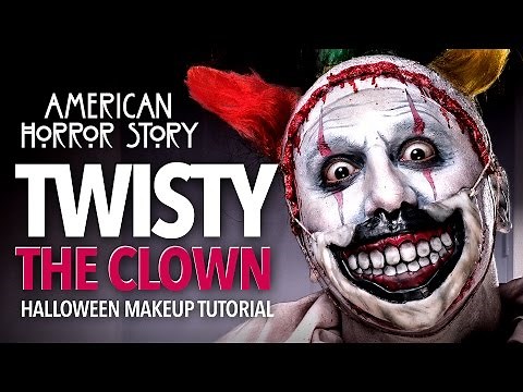 Twisty The Clown Halloween Makeup Tutorial (AHS)