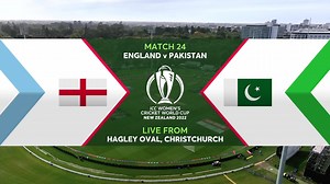 12K views · 287 reactions | Another crunch game for England as they take on a Pakistan team coming off their first #CWC22 win. Can they produce another upset today?  | ICC - International Cricket Council | Facebook