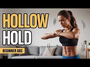 How to Do Hollow Hold | Beginner Ab Workout at Home (No Equipment)