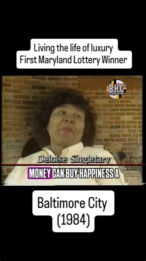 Baltimore History Channel on Instagram: "Living the life of luxury-First Maryland Lottery Winner 🏆 #baltimorehistorychannel #baltimore #maryland #oldbaltimore"
