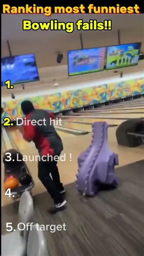Ranking Funniest Bowling Moments #ranking #ranked #shorts #funny #fails #bowling #funnyvideo