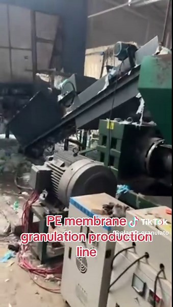 PE membrane granulation production line#Plastic recycling equipment