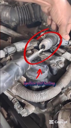 Ignition coil testing 🤯🤯🤯#shortsfeed #youtubeshorts #diy #repair #check