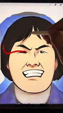 随便画画之绳之以法#画画 #梅姨