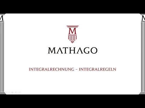 Integralregeln - Mathago