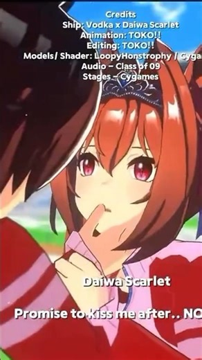 Daiwa Scarlet & vodka #prettyderby #umamusume #scarlet #vodka #agnestachyon #anime #uma #funny
