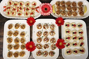 Holiday Appetizers: Phyllo Cups Five Ways