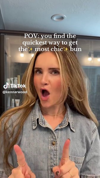 One elastic hair buns🙂‍↔️🙌🏻 love this one! #bunstyle #hairhacks #hairtransformation