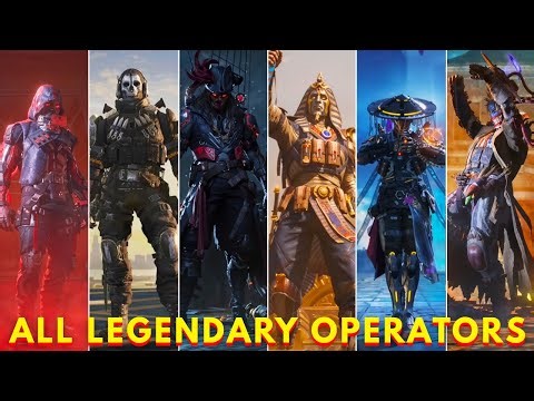All Legendary Operators in CODM 🔥| Call of Duty Mobile | RMX Playz