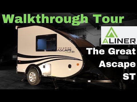 2019 Great Ascape ST Travel Trailer by Aliner Walkthrough Tour
