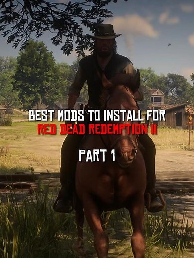 Best Mods In RDR2 🤩 | #reddeadredemption #rdr2 #mods #pc #viral #short #part1 #feed