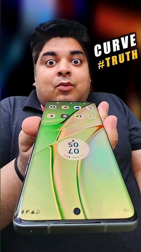 Ye Hai Asli Sach CURVED AMOLED Display Ka #shorts #viral