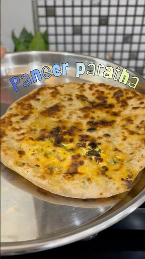 Paneer Paratha Recipe | Dhaba Style Stuffed Paratha | Easy Indian Breakfast & Lunchbox Recipe 🍽️😋