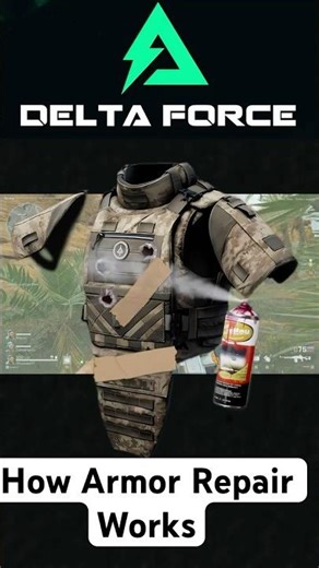 How Armor Repair works #deltaforcegame #deltaforce #deltaforcepc #deltaforcemobile #Sponsored