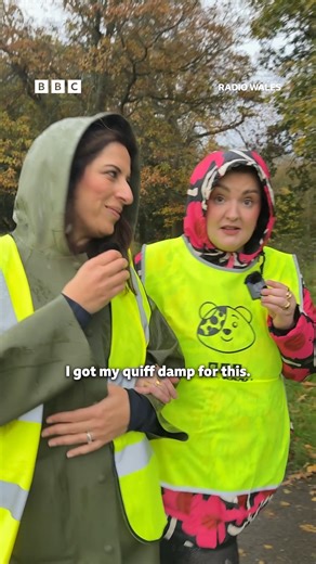 What an amazing week it's been! 💪 Our incredible team joined BBC radio stations across the country to attempt to walk a thousand miles for BBC Children in Need - three-legged! Behnaz Akhgar and Catrin Heledd from BBC Radio Wales contributed 25 miles ⭐ Thank you so much to everyone who donated – but if you haven’t yet, it’s not too late to show your support by donating to BBC Children in Need. Just go to bbc.co.uk/walk | BBC Radio Wales