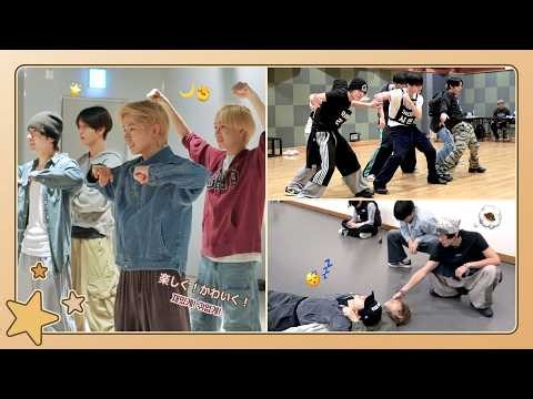 ミッション⚡幸せになるダンス🕺 | 미션 ϟ 행복해지는 댄스🌠 | 'Dreamcatcher' + 'Hello Mellow' Dance Practice Behind the Scenes