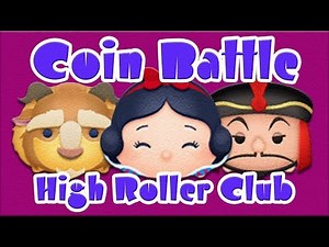 Line Disney Tsum Tsum - Beast v. Happy Snow White v. Jafar Coin Battle!