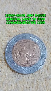 2k-3k value, Heneral Luna 10 Piso commemorative coin 🪙🪙😲😲 #oldcoinshop #oldcoinsbuyer #coins #oldcoinscollection #oldcoinvalue #coin #Collectibles #coincollecting #collection #commemorative #CommemorativeCoin | Titingpalo mix videos vlog