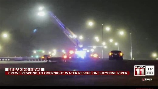 Crews respond to overnight water rescue in West Fargo | Haystack News