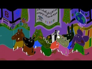 Peppa And Classmates Sings Bean Bong Bing |Peppa Pig| Klasky Csupo 2001 Effects