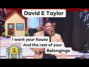Pastor Wants Your House: Apostle David E Taylor Cult