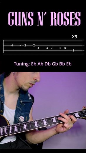 Guns N' Roses | Welcome to the Jungle - Intro Riff + TABs