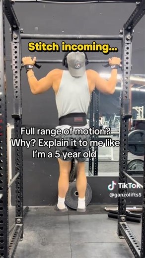 Why use a full range of motion? #functionalbodybuilding #getstrong #mobility #gymtips