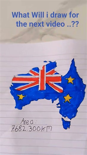 Drawing country Australia 🇦🇺