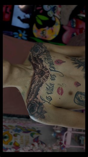 Freehand Chest Tattoo Design Ideas and Inspiration