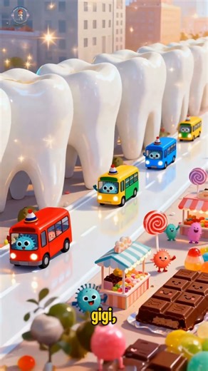 Parade Bus Ajaib di Gigi