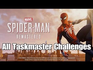 Marvel's Spider-Man Remastered - All Taskmaster Challenges walkthrough