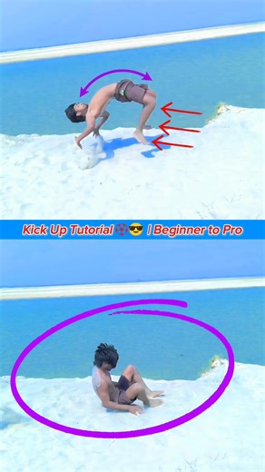 Kick Up Tutorial ⚽😎 | Beginner to Pro🥶 #shorts #kickuptutorial #backflip #parkour raviflex01