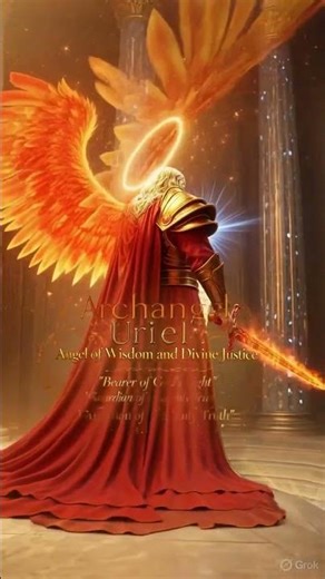 The Majestic Appearance of Archangel Uriel Will Amaze You | Angel of Wisdom & Divine Light #angel