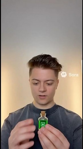 Drinking a Minecraft Shrinking Potion?? #shorts