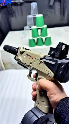 Fire RAT Gel Blaster 💥 Power Test #gelblaster #airsoft #toys
