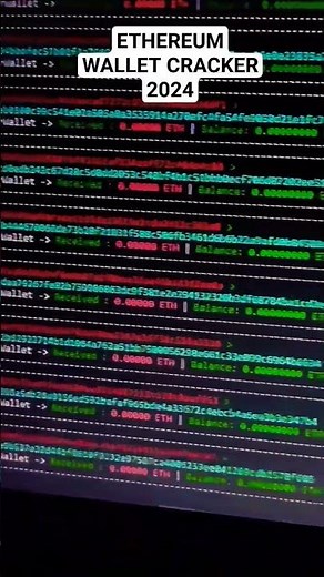 ETHEREUM WALLET CRACKER TOOL!