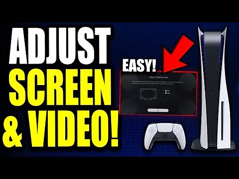 Adjust PS5 Screen Size and Video Settings (PS5 Menu Tricks & Tips!)