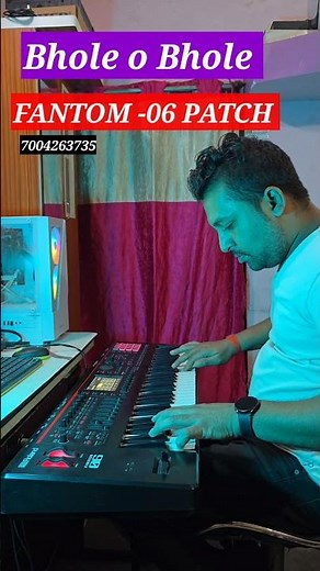 Roland Fantom 06 Indian tones #roland #fantom06