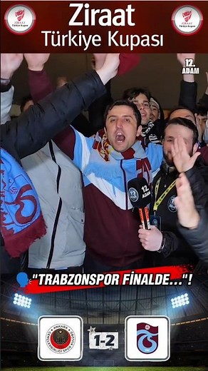 🏆"TRABZONSPOR IN THE FINAL..."❗ GENÇLERBİRLİĞİ 1-2 TRABZONSPOR. (Excerpt from past matches).