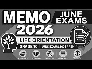 MEMO 2026 JUNE EXAMS Life Orientation Grade 10 June Exams 2026 THUNDEREDUC, term 2 LO GRADE 10 PREP