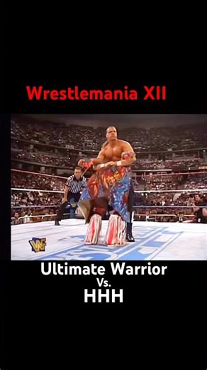 Wrestlemania XII- Ultimate Warrior vs. HHH - #NostalgiasLivingRoom #WWE #WrestlingNostalgia #Legends