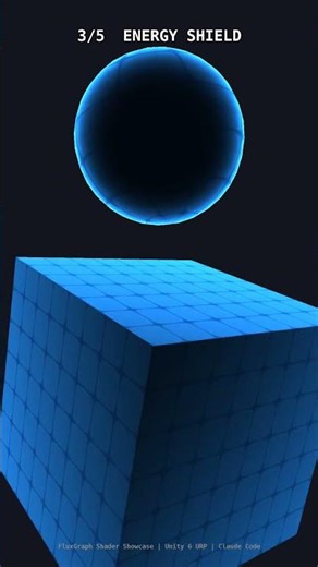 5 Energy Effect Shaders | Unity URP Part 18 #shorts