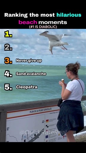WHO IS YOUR #1? Ranking the most hilarious beach moments. #funny