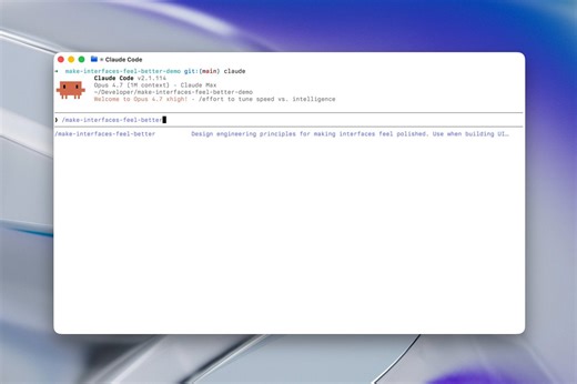 This really works good, I’ve started to run:/ui-ux-pro-max/make-interfaces-feel-better/simplifyAfter every major design changes, works like a charm.