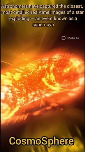 Real-Time Close-Up of a Star Exploding