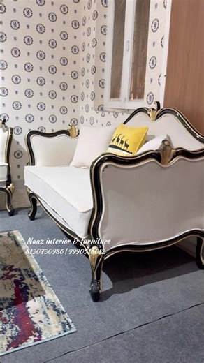 Luxury Redefined | Elegant French Carved Sofa Set for Classic Living Rooms