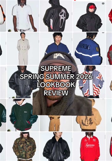 SUPREME SPRING SUMMER 2026 LOOKBOOK REVIEW #supreme #STREETWEAR #SPRINGSUMMER #REVIEW
