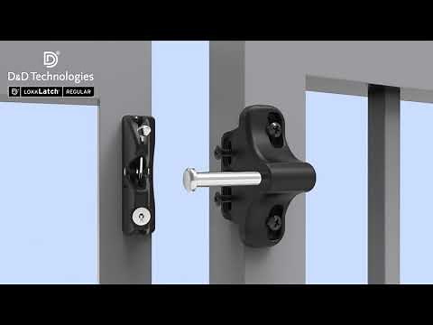 How to install LokkLatch® General-Purpose Gate Latch