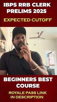 IBPS RRB clerk prelims 2025 expected cut off - TN,Kerla,karnataka,AP